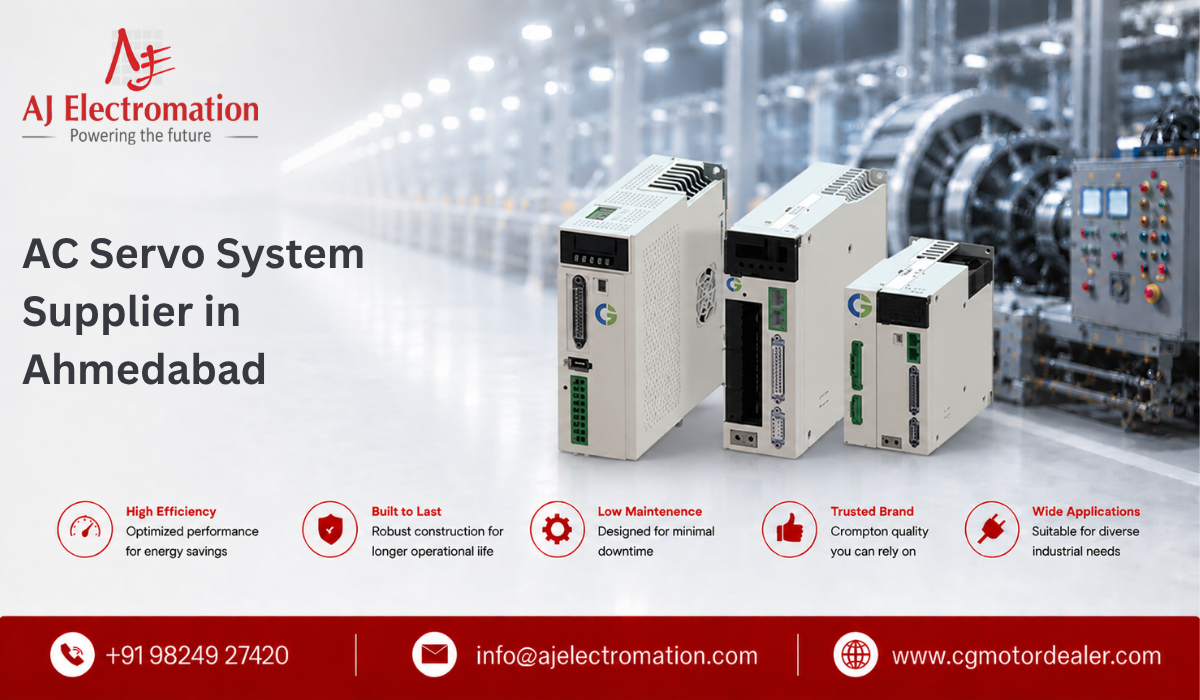 Ac Servo System Supplier In Ahmedabad