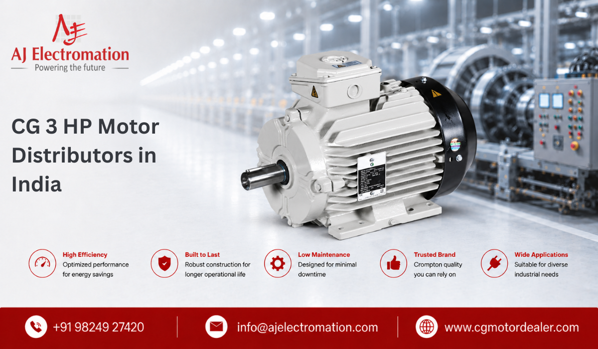 Cg 3 Hp Motor Distributors In India