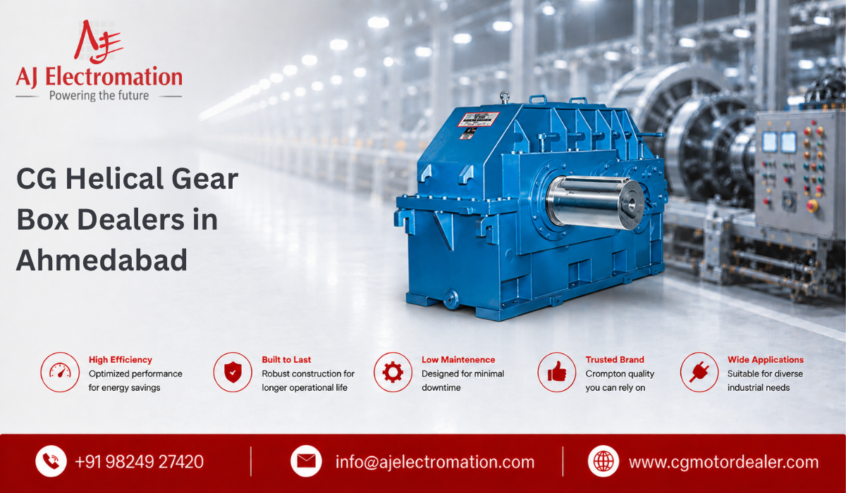 Cg Helical Gear Box Dealers In Ahmedabad