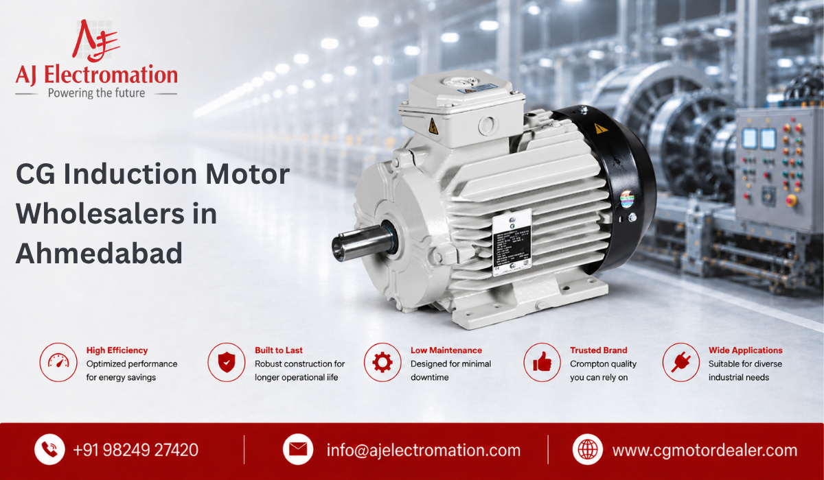 Cg Induction Motor Wholesalers In Ahmedabad
