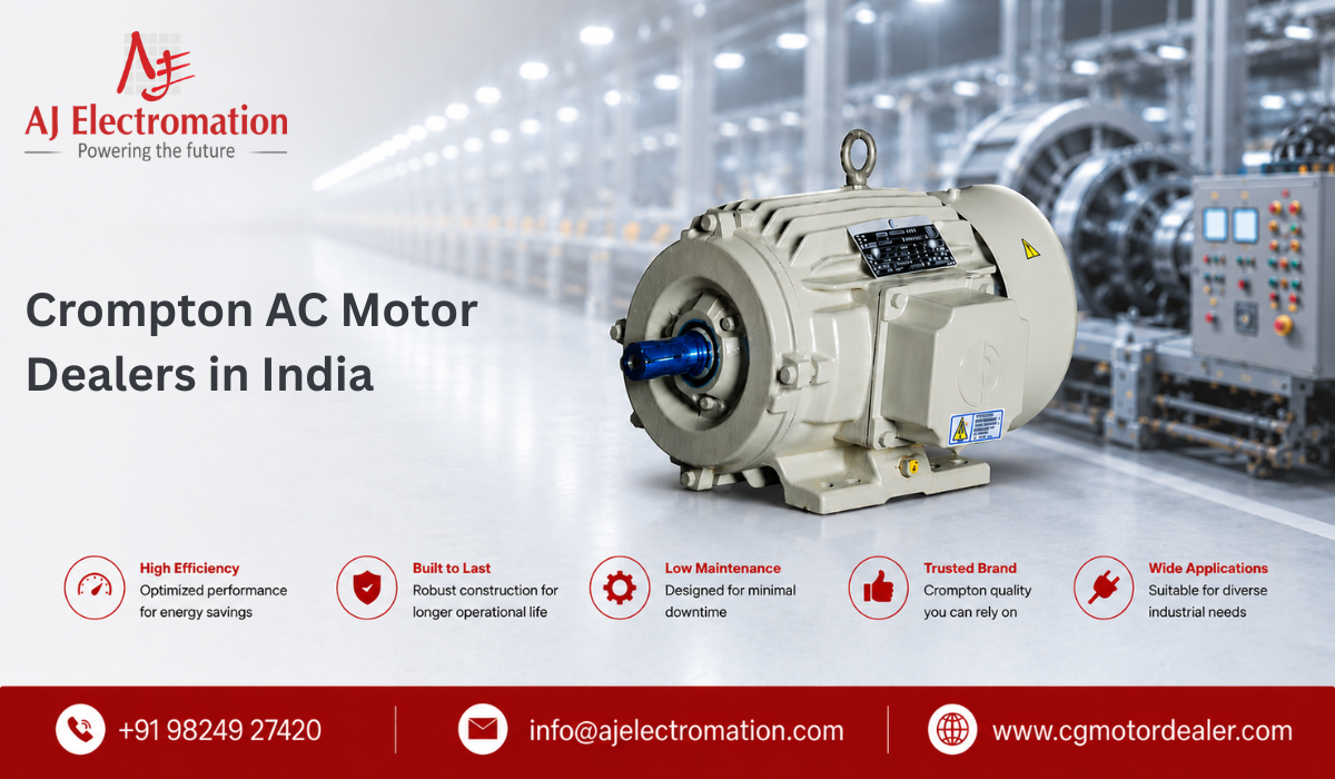Crompton Ac Motor Dealers In India