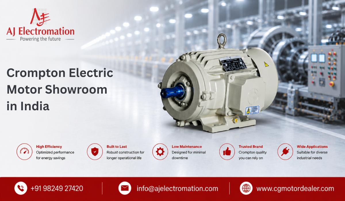 Crompton Electric Motor Showroom In India