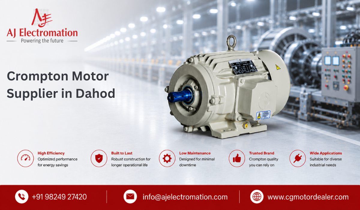 Crompton Motor Supplier In Dahod