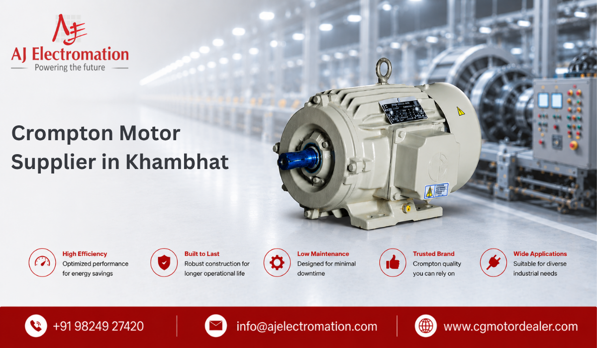 Crompton Motor Supplier In Khambhat