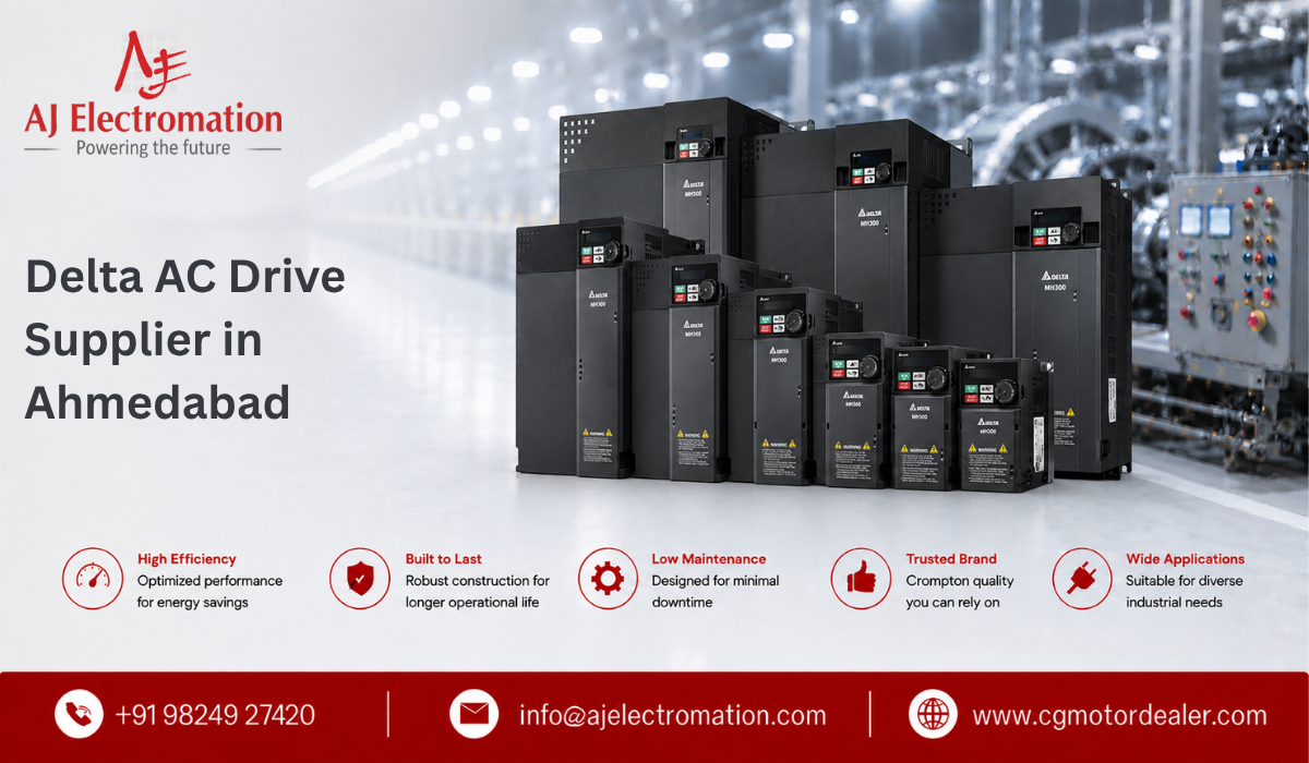 Delta Ac Drive Supplier In Ahmedabad