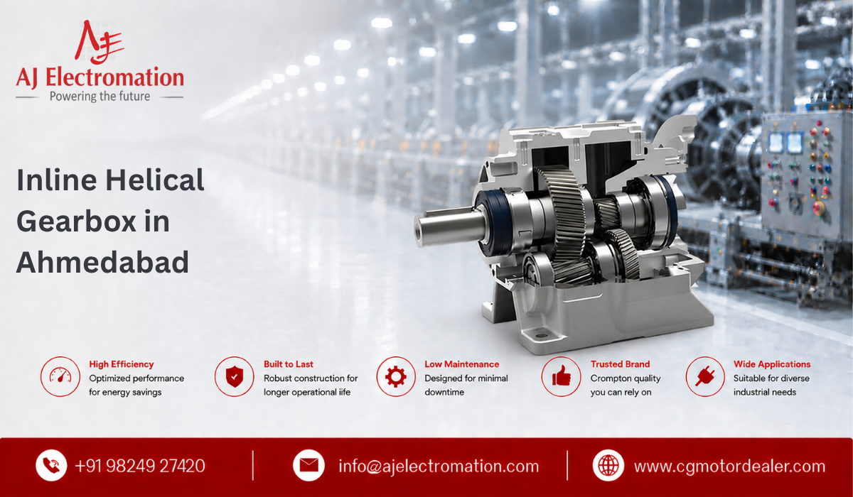 Inline Helical Gearbox In Ahmedabad