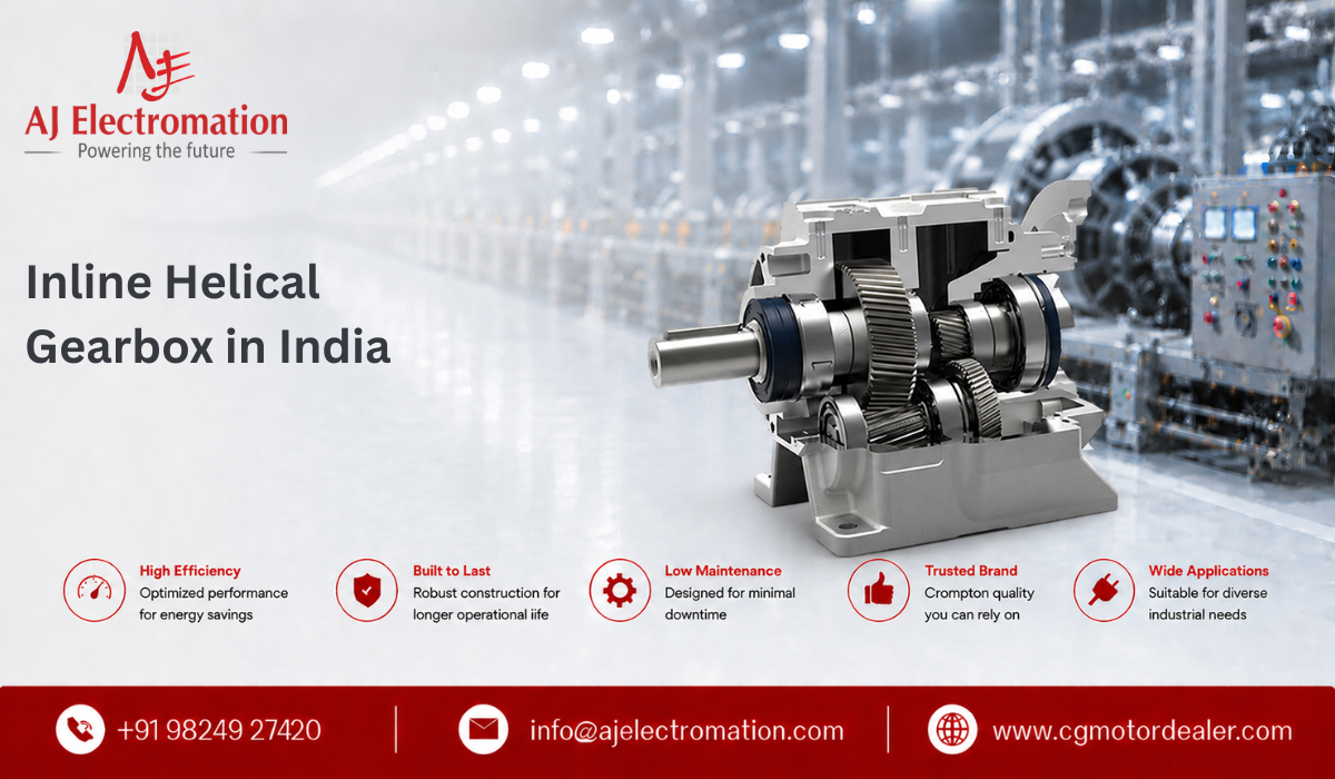 Inline Helical Gearbox In India