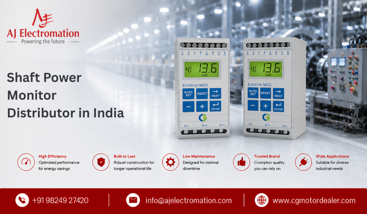 Shaft Power Monitor Distributor In India